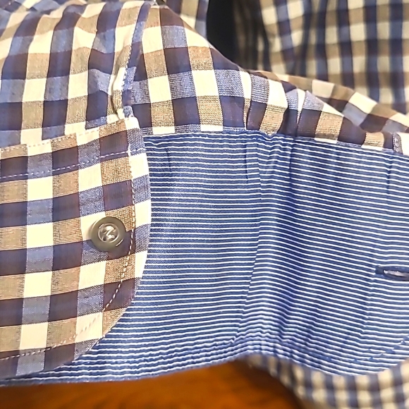 Sand Men's Long Sleeve Shirt - Picture 3 of 4